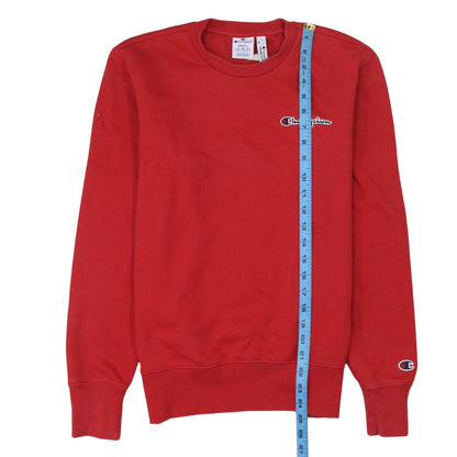 Mens UK Size S Champion Red Pullover Sweatshirt