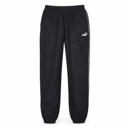 Mens UK Size S PUMA Regular Fit Track Pants Black Trousers