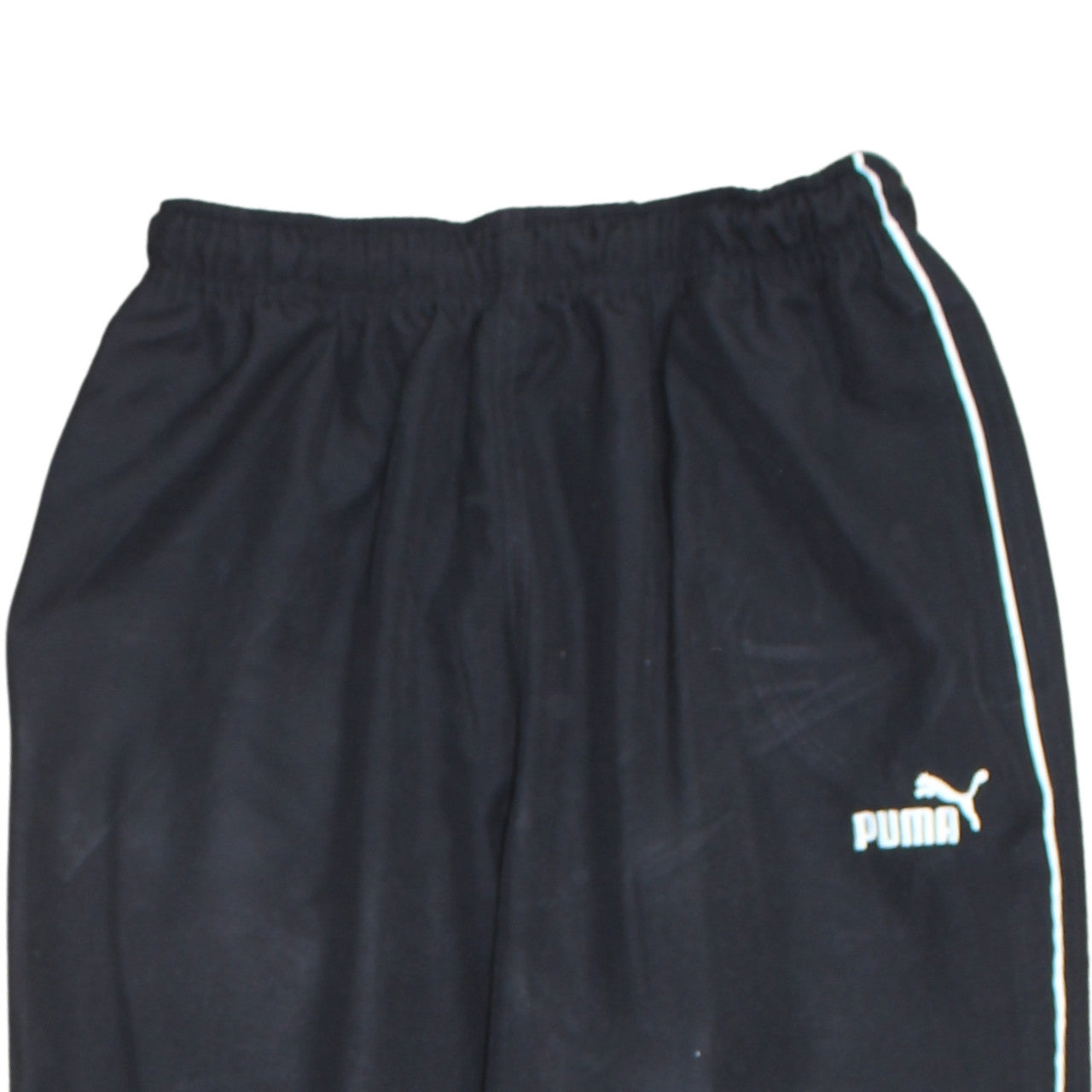 Mens UK Size S PUMA Regular Fit Track Pants Black Trousers