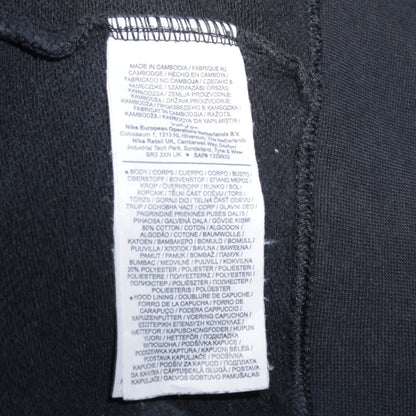Mens UK Size S Nike Black Pullover Hoodie
