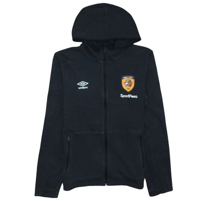 Mens UK Size L Umbro Black Full Zip Hoodie