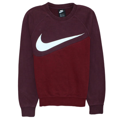 Mens UK Size XS Nike Red Pullover Sweatshirt
