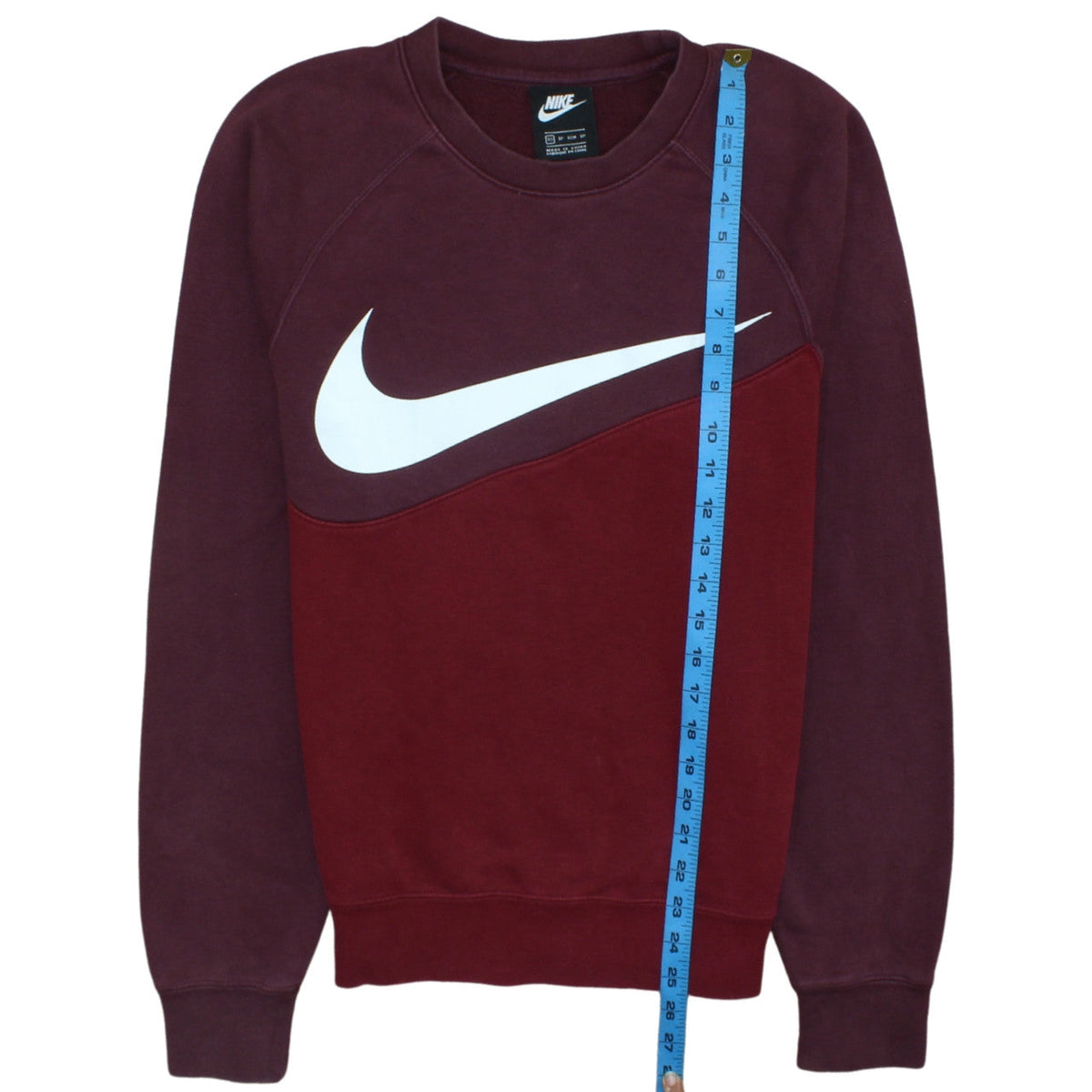 Mens UK Size XS Nike Red Pullover Sweatshirt