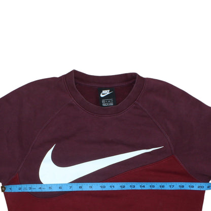 Mens UK Size XS Nike Red Pullover Sweatshirt