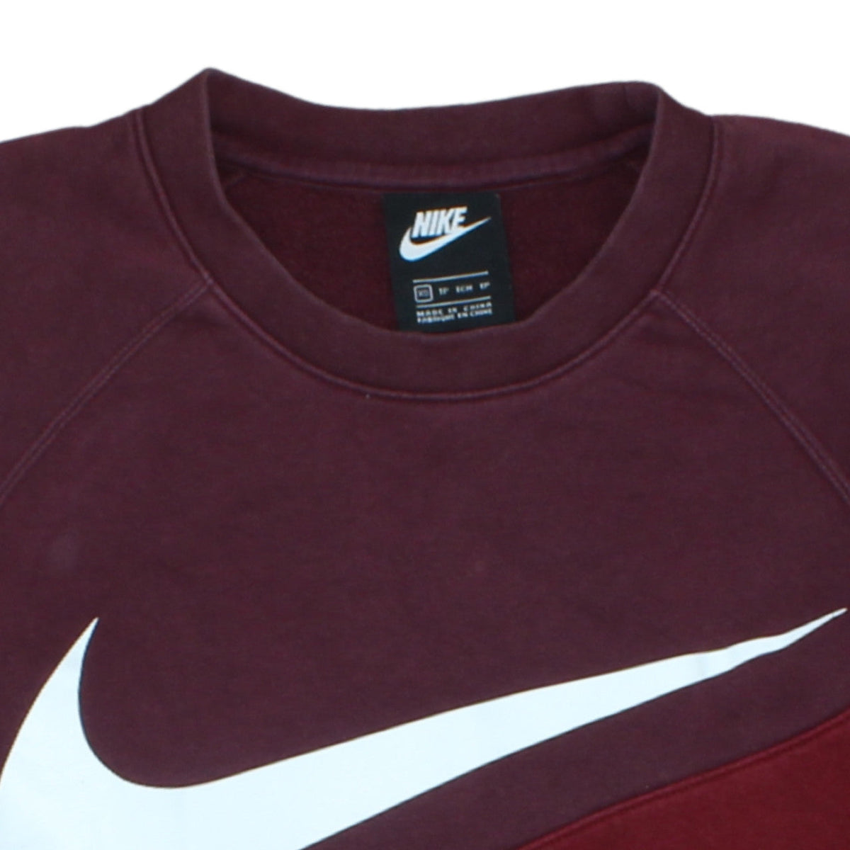 Mens UK Size XS Nike Red Pullover Sweatshirt