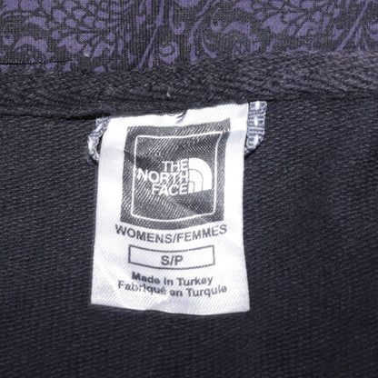 Womens UK Size S The North Face Black Full Zip Hoodie