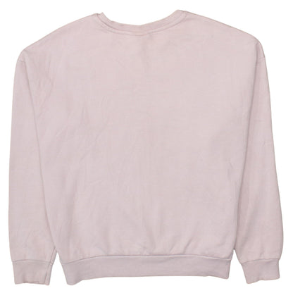 Womens UK Size 10/12 Disney Pink Pullover Sweatshirt