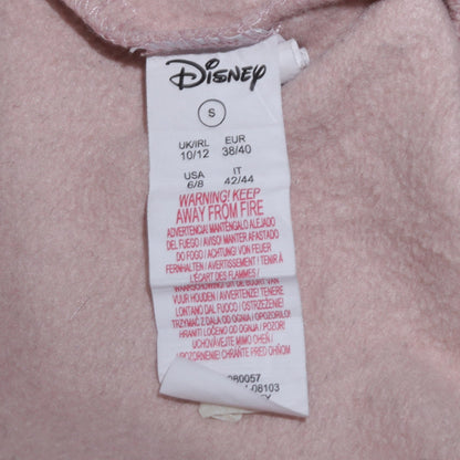 Womens UK Size 10/12 Disney Pink Pullover Sweatshirt