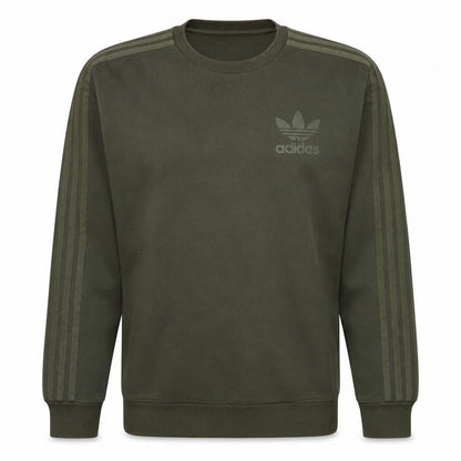 Mens UK Size S adidas Green Pullover Sweatshirt