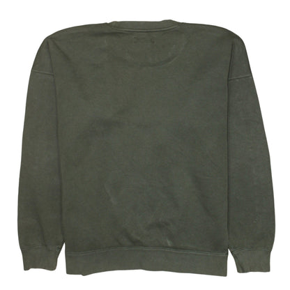 Mens UK Size S adidas Green Pullover Sweatshirt