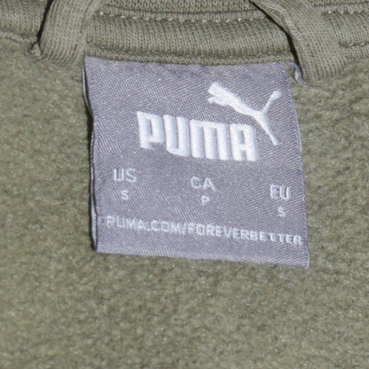 Mens UK Size S PUMA Green Gym & Training Running & Jogging Jacket