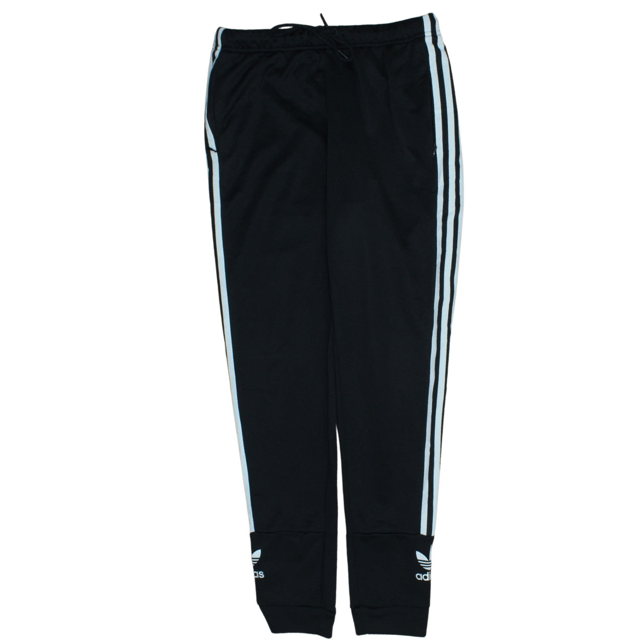 Womens UK Size 12 adidas Regular Fit Track Pants Black Trousers