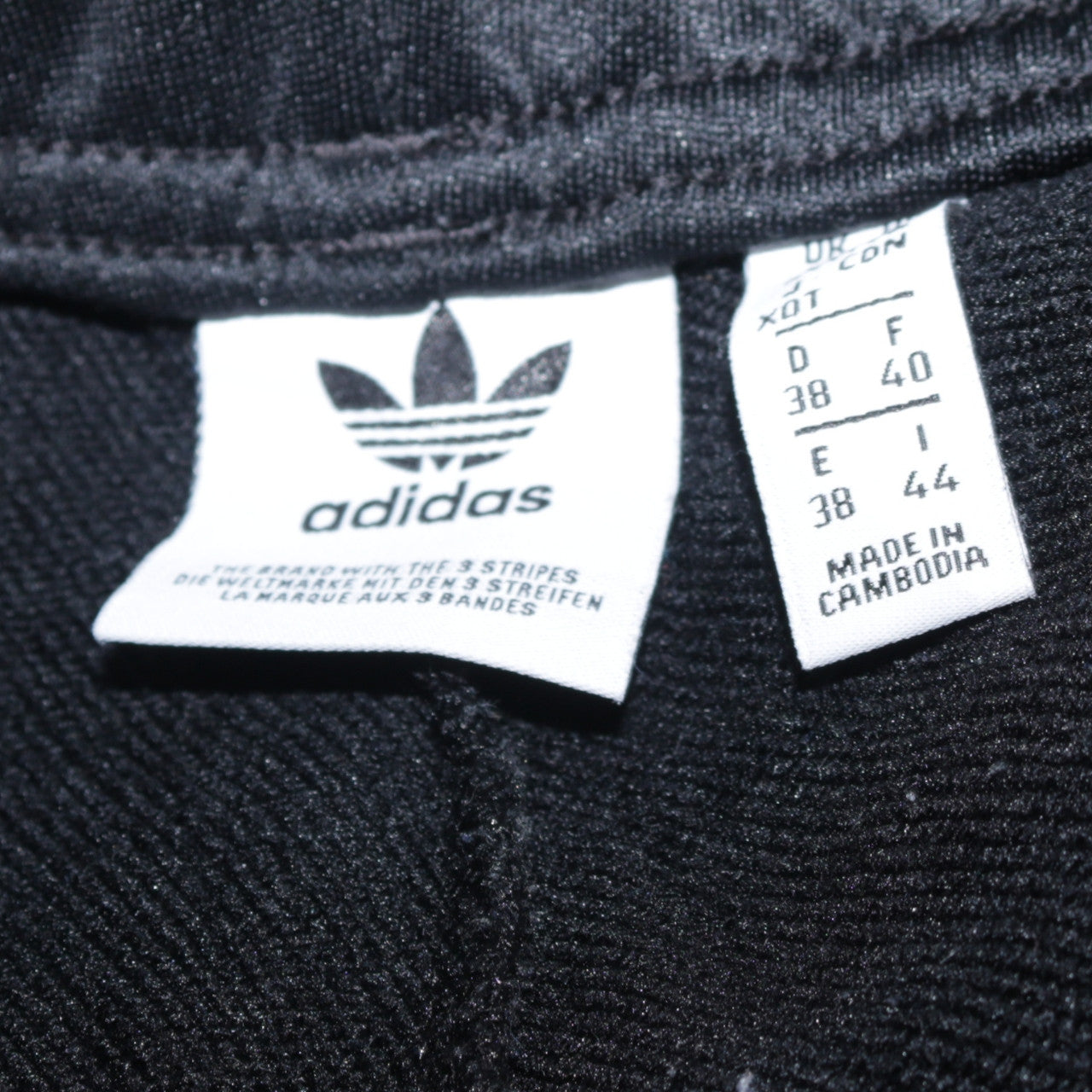 Womens UK Size 12 adidas Regular Fit Track Pants Black Trousers