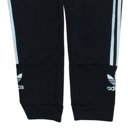 Womens UK Size 12 adidas Regular Fit Track Pants Black Trousers