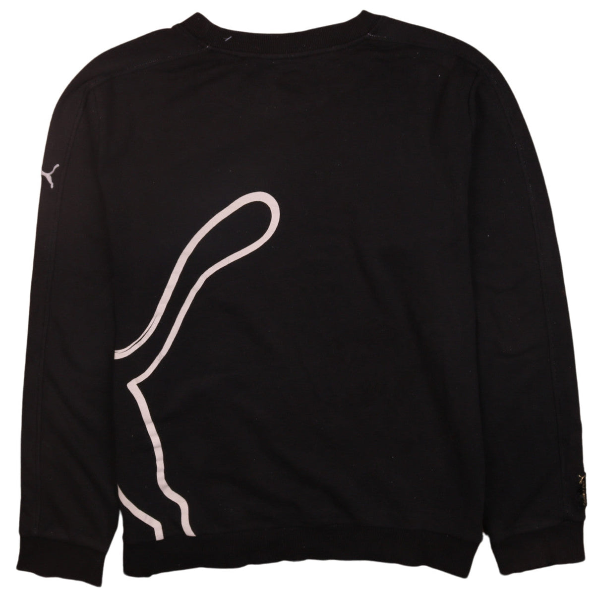 Mens UK Size 2XL PUMA Black Pullover Sweatshirt