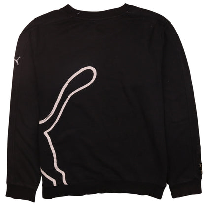 Mens UK Size 2XL PUMA Black Pullover Sweatshirt