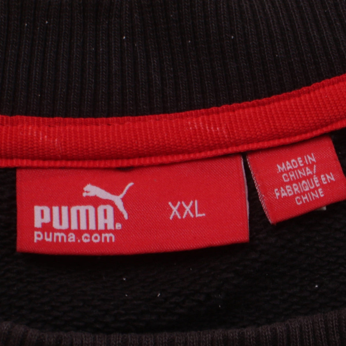 Mens UK Size 2XL PUMA Black Pullover Sweatshirt
