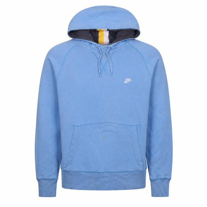 Mens UK Size S Nike Blue Pullover Hoodie