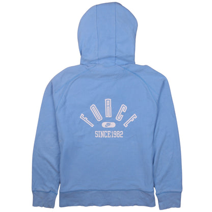 Mens UK Size S Nike Blue Pullover Hoodie