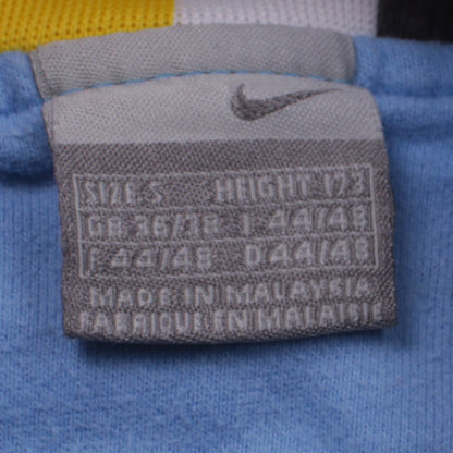 Mens UK Size S Nike Blue Pullover Hoodie