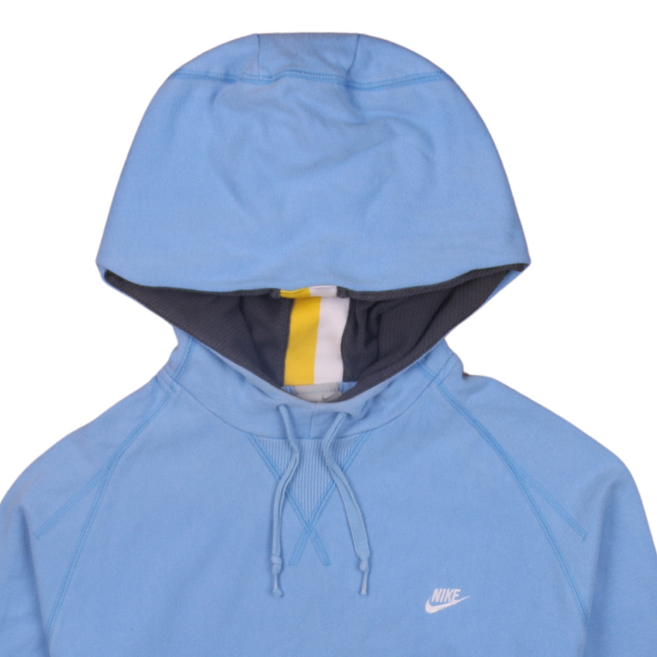 Mens UK Size S Nike Blue Pullover Hoodie