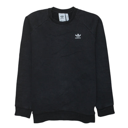 Mens UK Size M adidas Black Pullover Sweatshirt