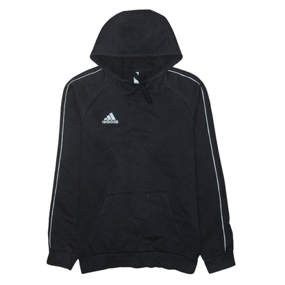 Mens UK Size S adidas Black Pullover Hoodie