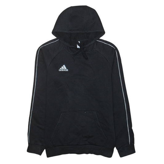 Mens UK Size S adidas Black Pullover Hoodie