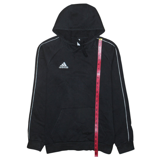 Mens UK Size S adidas Black Pullover Hoodie
