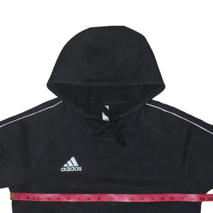 Mens UK Size S adidas Black Pullover Hoodie