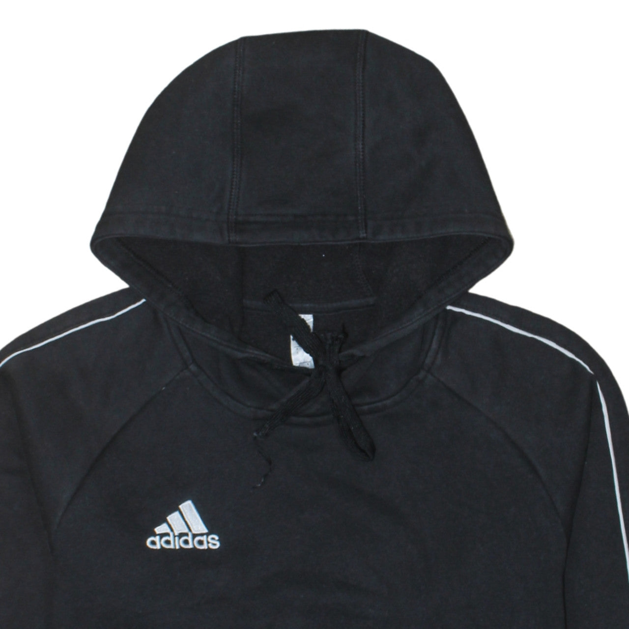 Mens UK Size S adidas Black Pullover Hoodie