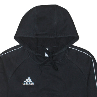 Mens UK Size S adidas Black Pullover Hoodie