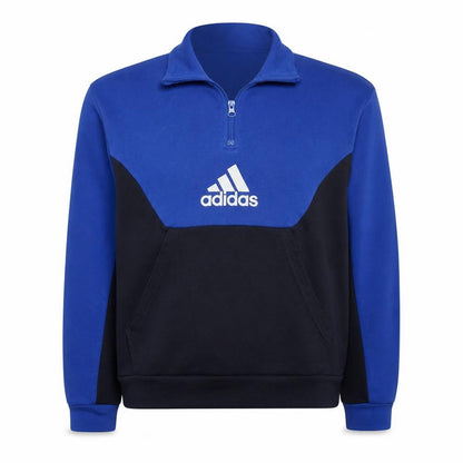 Womens UK Size 8 adidas Blue Pullover Sweatshirt