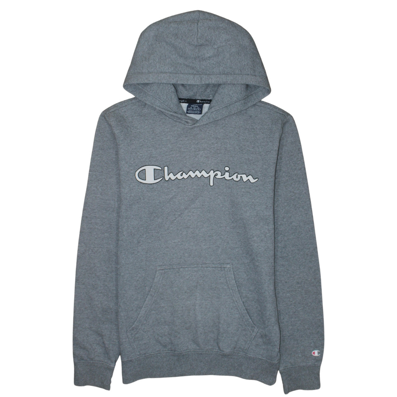 Mens UK Size S Champion Grey Pullover Hoodie