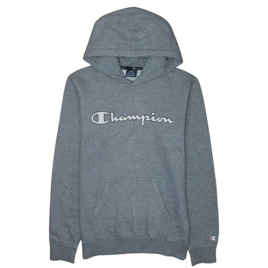 Mens UK Size S Champion Grey Pullover Hoodie