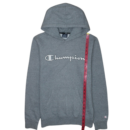 Mens UK Size S Champion Grey Pullover Hoodie