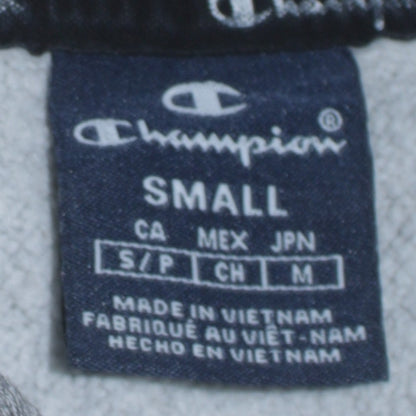 Mens UK Size S Champion Grey Pullover Hoodie