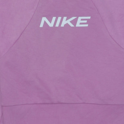 Womens UK Size XS Nike Pink Pullover Sweatshirt