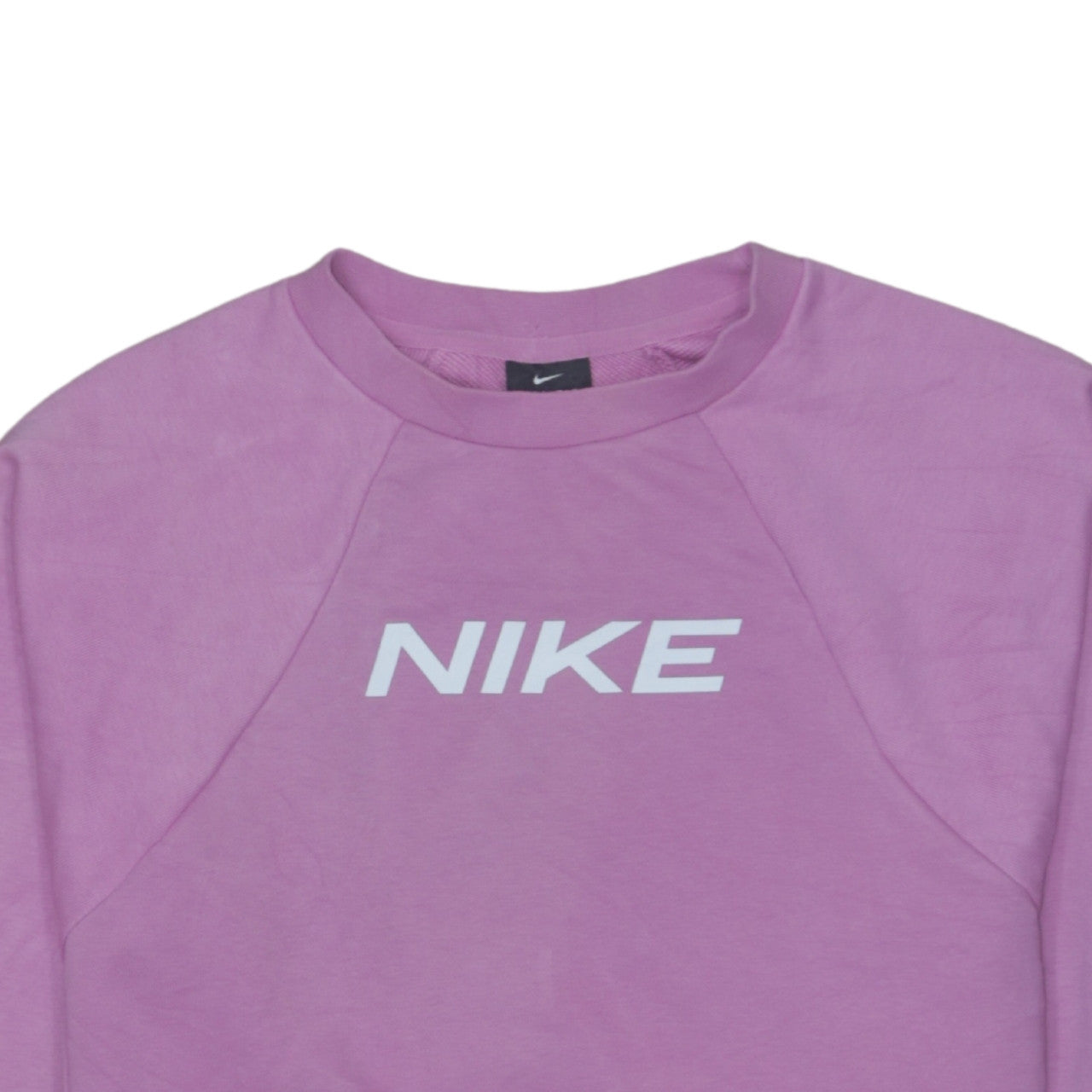 Womens UK Size XS Nike Pink Pullover Sweatshirt