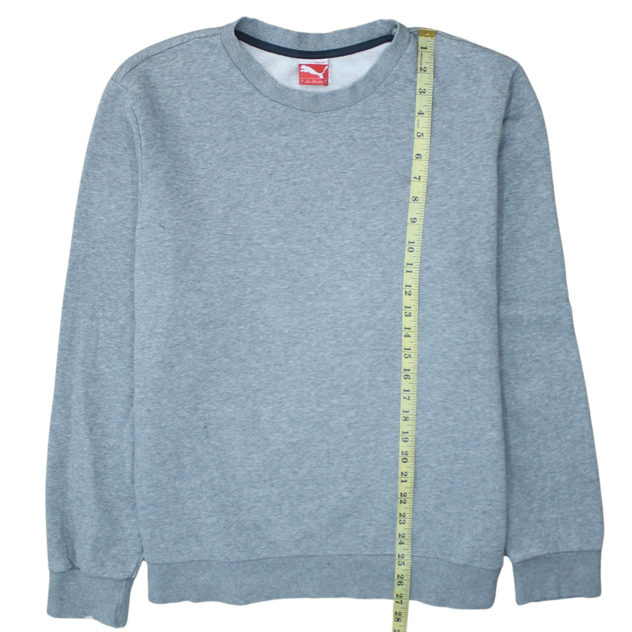 Mens UK Size L PUMA Grey Pullover Sweatshirt