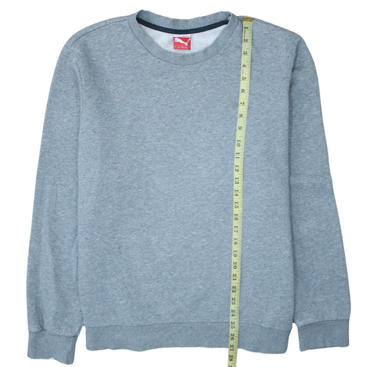 Mens UK Size L PUMA Grey Pullover Sweatshirt