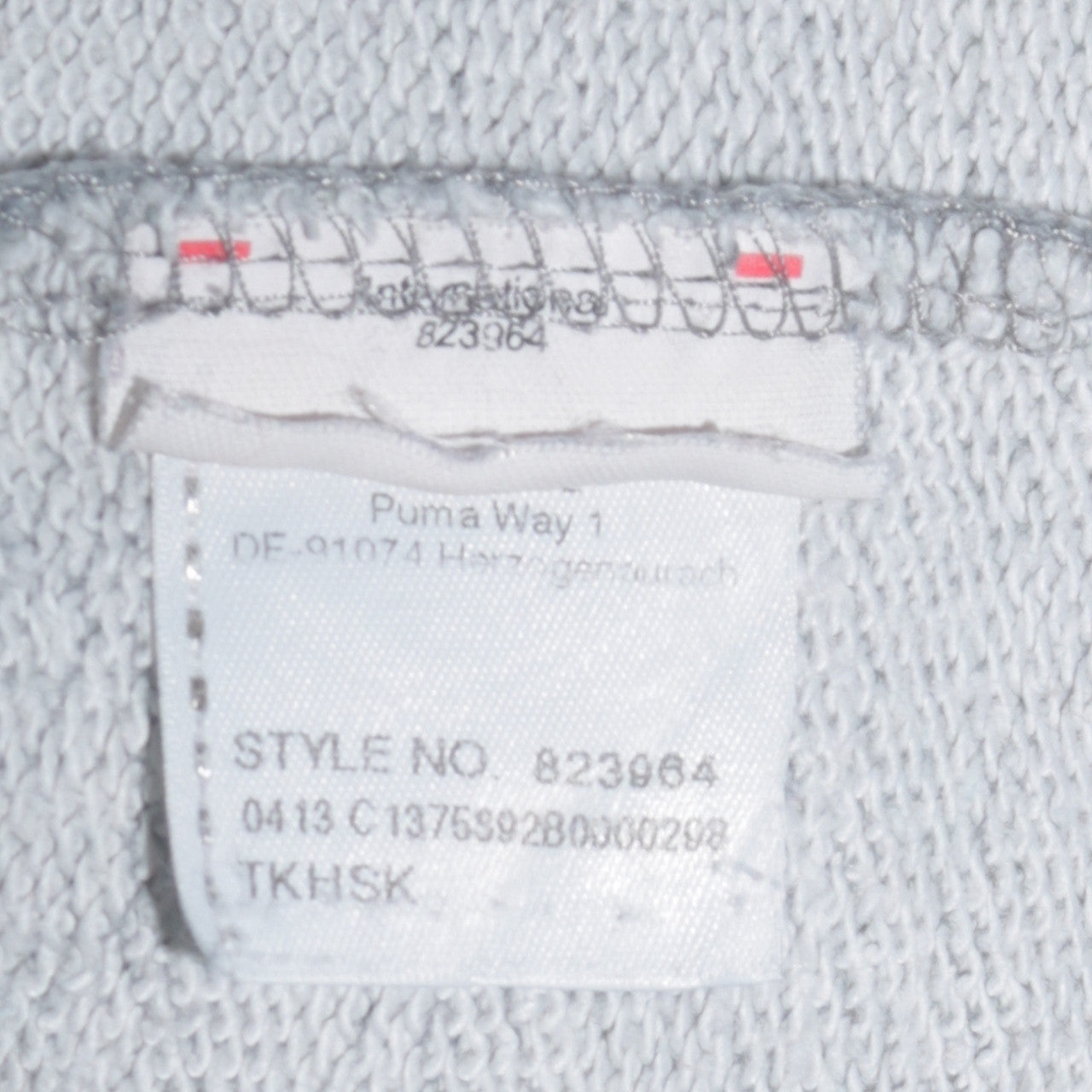 Mens UK Size L PUMA Grey Pullover Sweatshirt