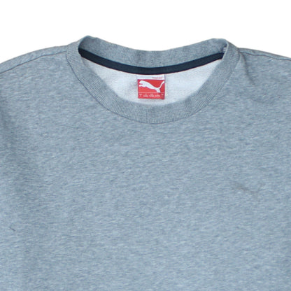 Mens UK Size L PUMA Grey Pullover Sweatshirt