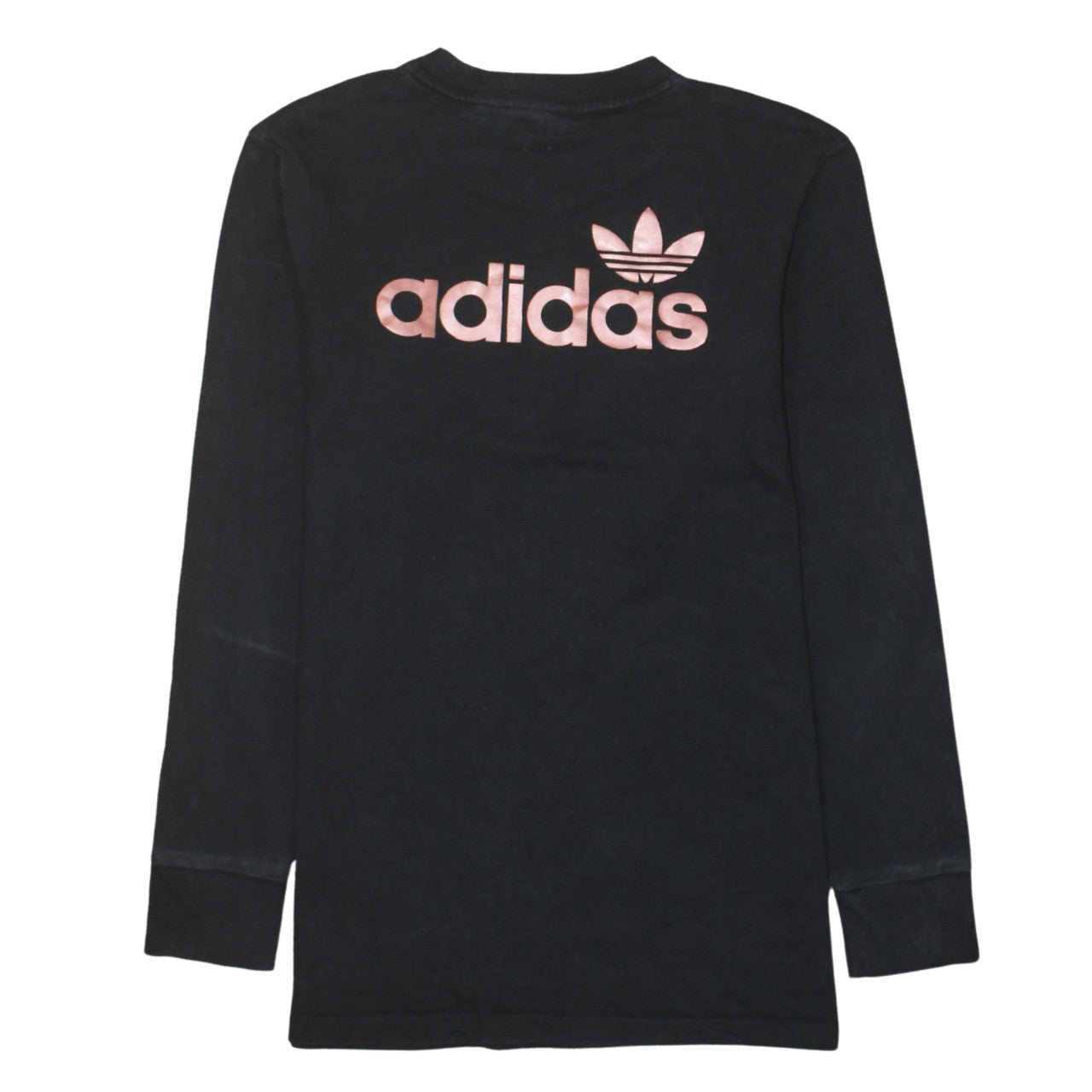 Womens UK Size 8 adidas Black Pullover Sweatshirt
