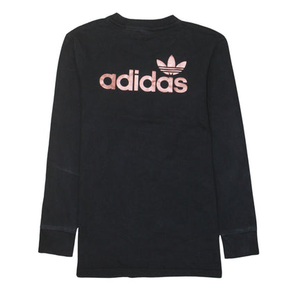 Womens UK Size 8 adidas Black Pullover Sweatshirt
