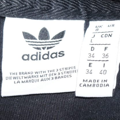 Womens UK Size 8 adidas Black Pullover Sweatshirt