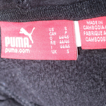 Mens UK Size S PUMA Black Pullover Hoodie
