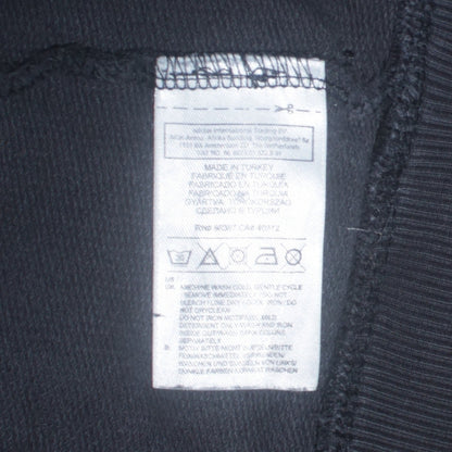 Mens UK Size M adidas Black Pullover Sweatshirt