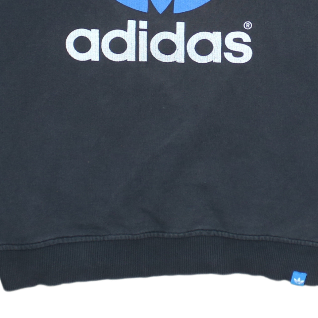 Mens UK Size M adidas Black Pullover Sweatshirt