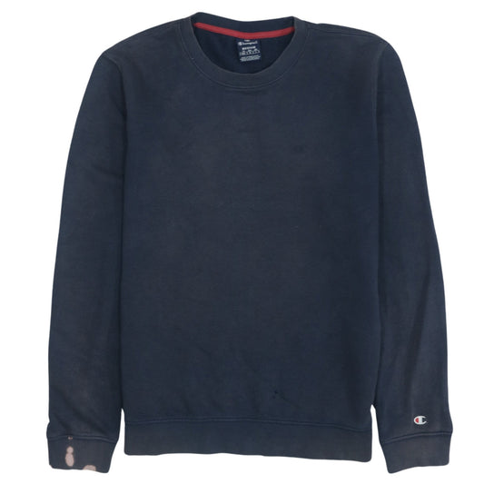 Mens UK Size M Champion Blue Pullover Sweatshirt